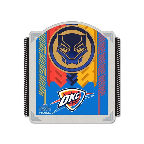 Oklahoma City Thunder / Marvel (c) 2022 MARVEL Collector Pin Jewelry Card