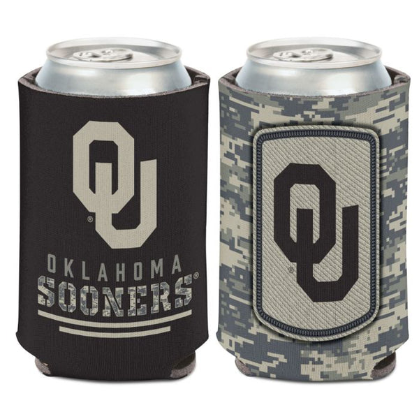 Wholesale-Oklahoma Sooners Military Apprecation Can Cooler 12 oz.