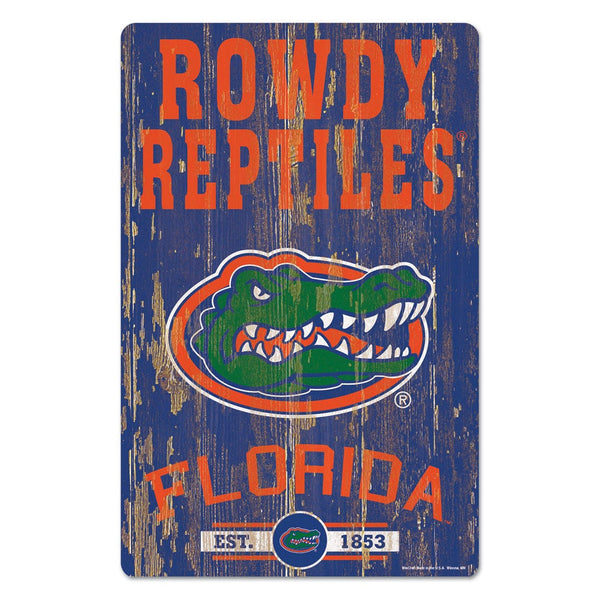Florida Gators Wood Sign 11" x 17" 1/4" thick