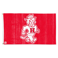 Wholesale-Houston Cougars / Vintage Collegiate Flag - Deluxe 3' X 5'