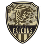 Atlanta Falcons Standard Issue Wood Sign 11"X14"