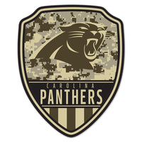 Carolina Panthers Standard Issue Wood Sign 11"X14"