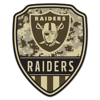 Las Vegas Raiders Standard Issue Wood Sign 11"X14"