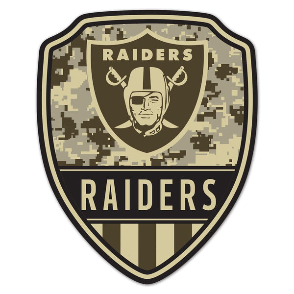 Las Vegas Raiders Standard Issue Wood Sign 11"X14"