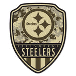 Pittsburgh Steelers Standard Issue Wood Sign 11"X14"