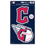 Cleveland Guardians 2 Pack Magnets 5" x  9"