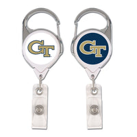 Georgia Tech Yellow Jackets Retrct 2S Prem Badge Holders