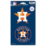 Houston Astros 2 Pack Magnets 5" x  9"