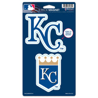 Kansas City Royals 2 Pack Magnets 5" x  9"