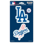 Los Angeles Dodgers 2 Pack Magnets 5" x  9"