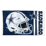 Dallas Cowboys Alternate Helmet Flag - Deluxe 3' X 5'