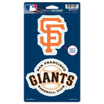 San Francisco Giants 2 Pack Magnets 5" x  9"