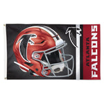 Atlanta Falcons Alternate Helmet Flag - Deluxe 3' X 5'
