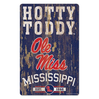 Wholesale-Ole Miss Rebels Wood Sign 11" x 17" 1/4" thick