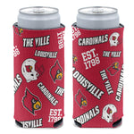 Louisville Cardinals 12 oz Slim Can Cooler