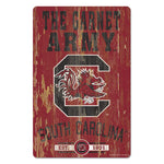 South Carolina Gamecocks Wood Sign 11" x 17" 1/4" thick