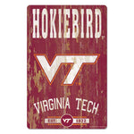 Wholesale-Virginia Tech Hokies Wood Sign 11" x 17" 1/4" thick