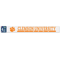Wholesale-Clemson Tigers Perfect Cut Decals 2" x 17"