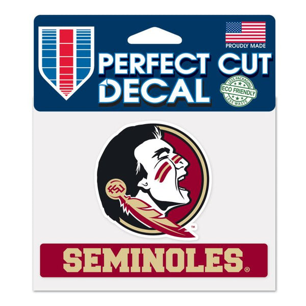 Wholesale-Florida State Seminoles Perfect Cut Color Decal 4.5" x 5.75"