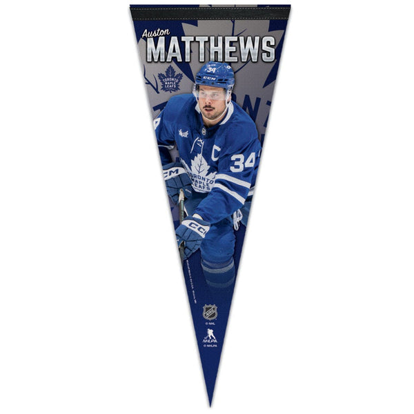 Toronto Maple Leafs Premium Pennant 12" x 30" Auston Matthews