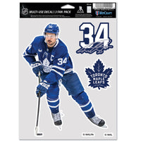 Toronto Maple Leafs Multi Use 3 FAN PACK Auston Matthews
