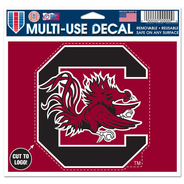 South Carolina Gamecocks Multi-Use Decal - cut to logo 5" x 6"