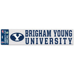 Wholesale-Brigham Young Cougars Perfect Cut Decals 4" x 17"