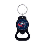 Columbus Blue Jackets Black Bottle Opener Key Ring