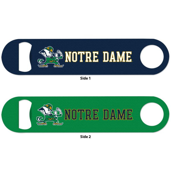 Wholesale-Notre Dame Fighting Irish Metal Bottle Opener 2 Sided