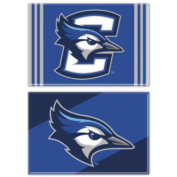 Wholesale-Creighton Bluejays Rectangle Magnet, 2pack 2" x 3"