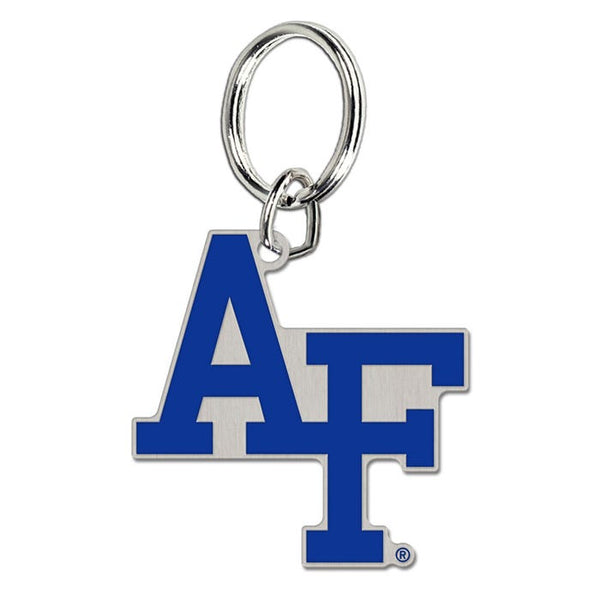 Air Force Falcons Cloisonne Key Ring Carded
