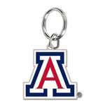 Arizona Wildcats Cloisonne Key Ring Carded