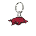 Arkansas Razorbacks Cloisonne Key Ring Carded