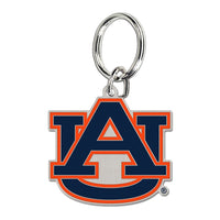 Auburn Tigers Cloisonne Key Ring Carded