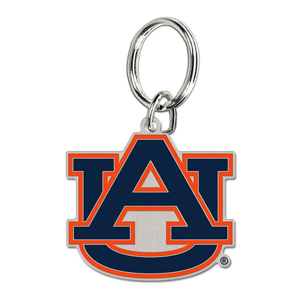 Auburn Tigers Cloisonne Key Ring Carded