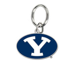 Brigham Young Cougars Cloisonne Key Ring Carded