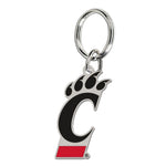 Cincinnati Bearcats Cloisonne Key Ring Carded