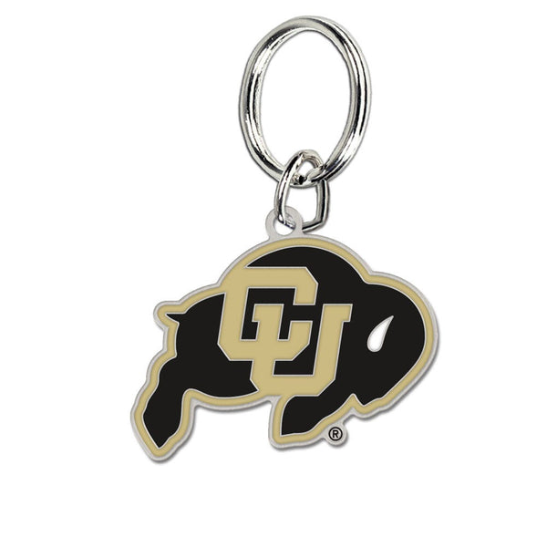 Colorado Buffaloes Cloisonne Key Ring Carded