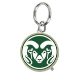 Colorado State Rams Cloisonne Key Ring Carded