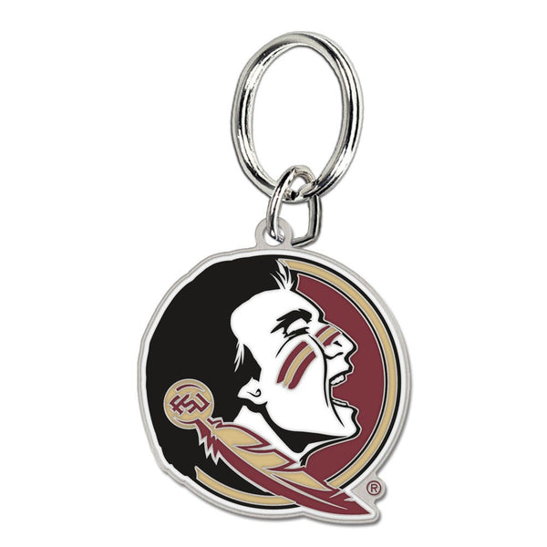 Florida State Seminoles Cloisonne Key Ring Carded