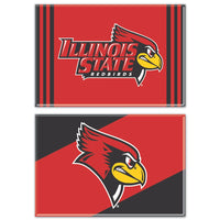 Illinois State Redbirds Rectangle Magnet, 2pack 2" x 3"