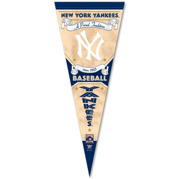 New York Yankees / Cooperstown Premium Pennant 12" x 30"