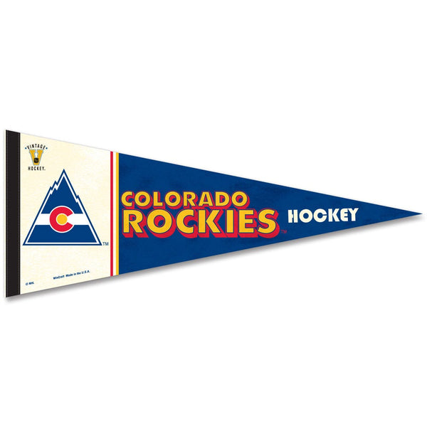 Colorado Avalanche / Vintage NHL Premium Pennant 12" x 30"