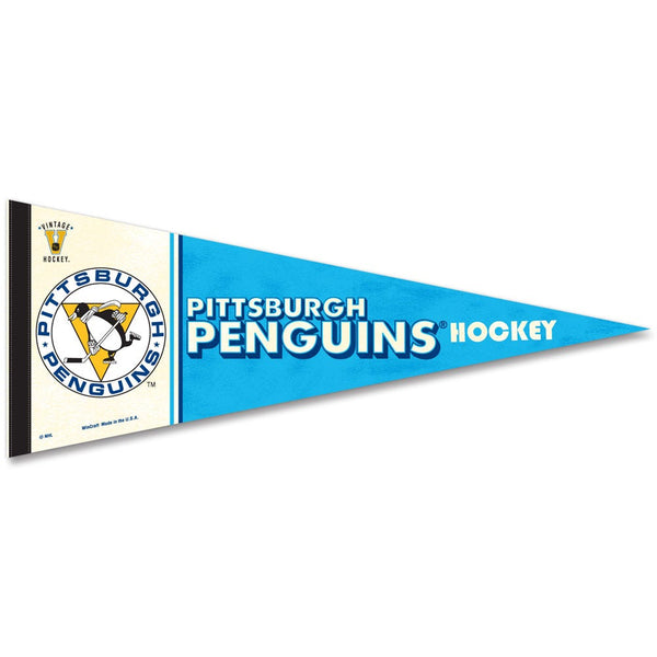 Pittsburgh Penguins / Vintage NHL Premium Pennant 12" x 30"