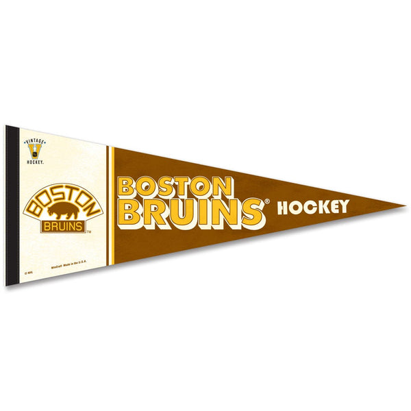 Boston Bruins / Vintage NHL Premium Pennant 12" x 30"