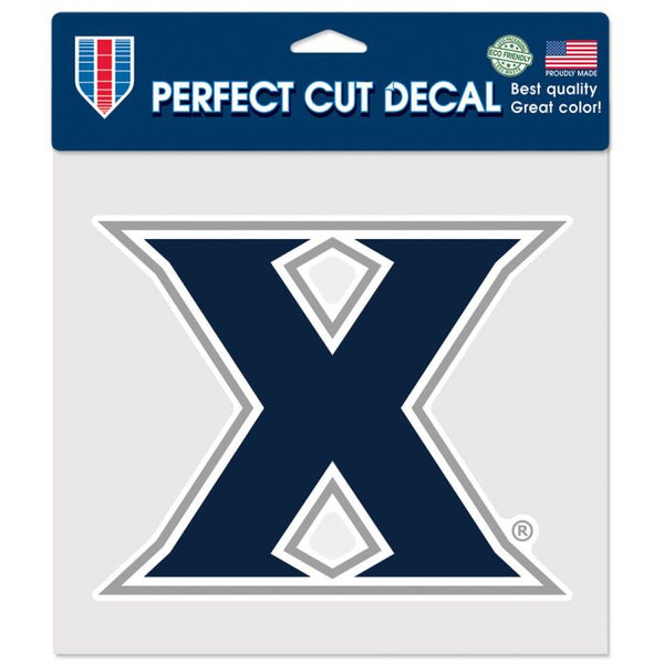 Wholesale-Xavier Musketeers Perfect Cut Color Decal 8" x 8"