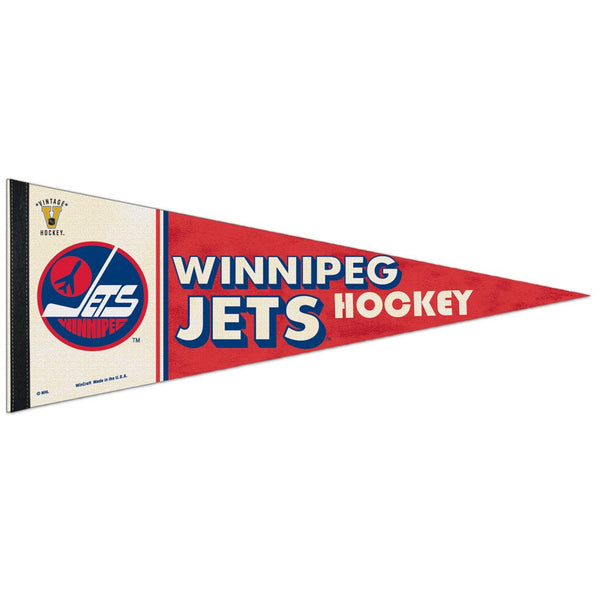 Winnipeg Jets / Vintage NHL Premium Pennant 12" x 30"