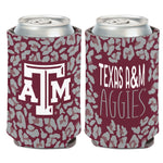 Texas A&M Aggies Leopard Can Cooler 12 oz.