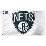 Brooklyn Nets Design TWO Flag - Deluxe 3' X 5'