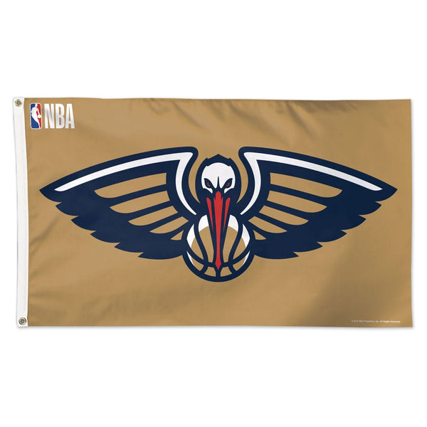 New Orleans Pelicans Design TWO Flag - Deluxe 3' X 5'